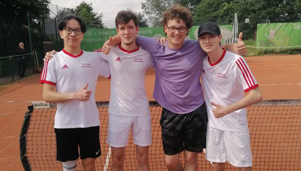 Tennis Mannschaftsfoto Jugend Junioren U18